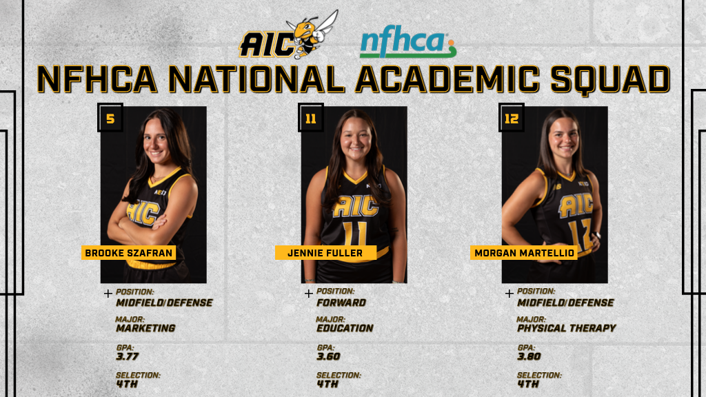 14 from Field Hockey earn NFHCA National Academic Squad; Szafran, Fuller, Martellio named for fourth time