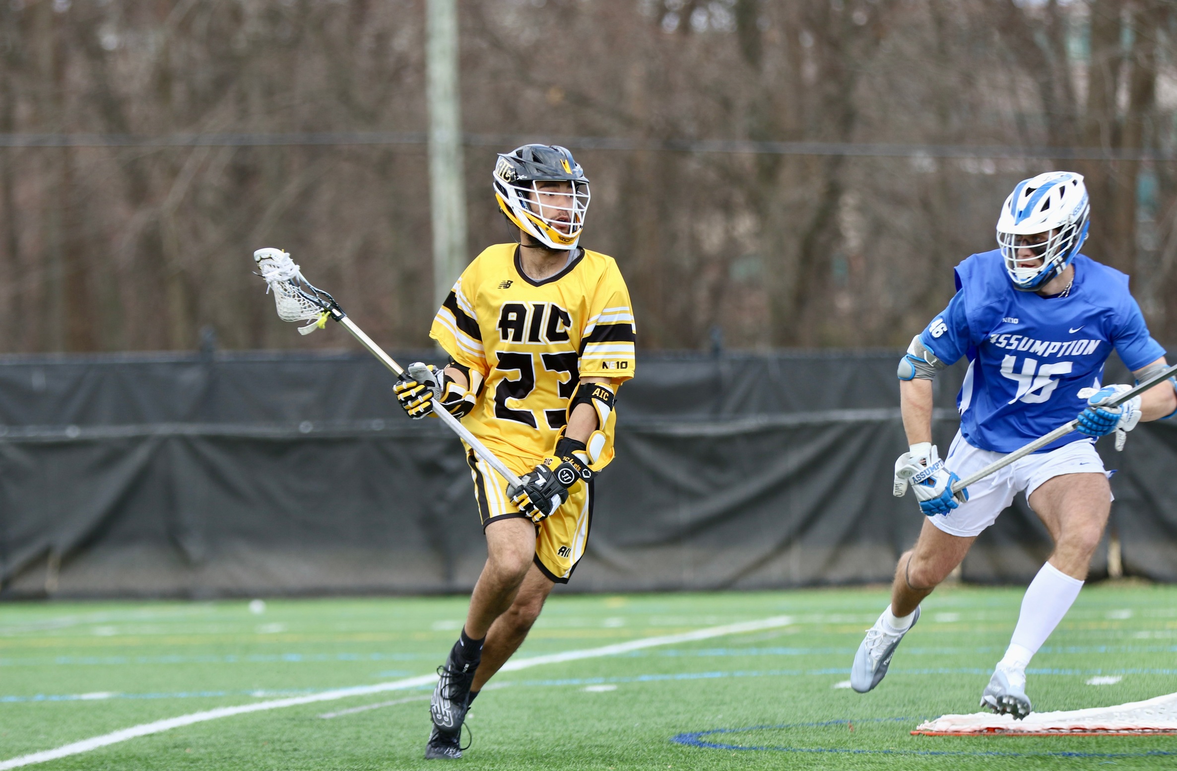 Men's Lacrosse stands strong in tight loss against Assumption