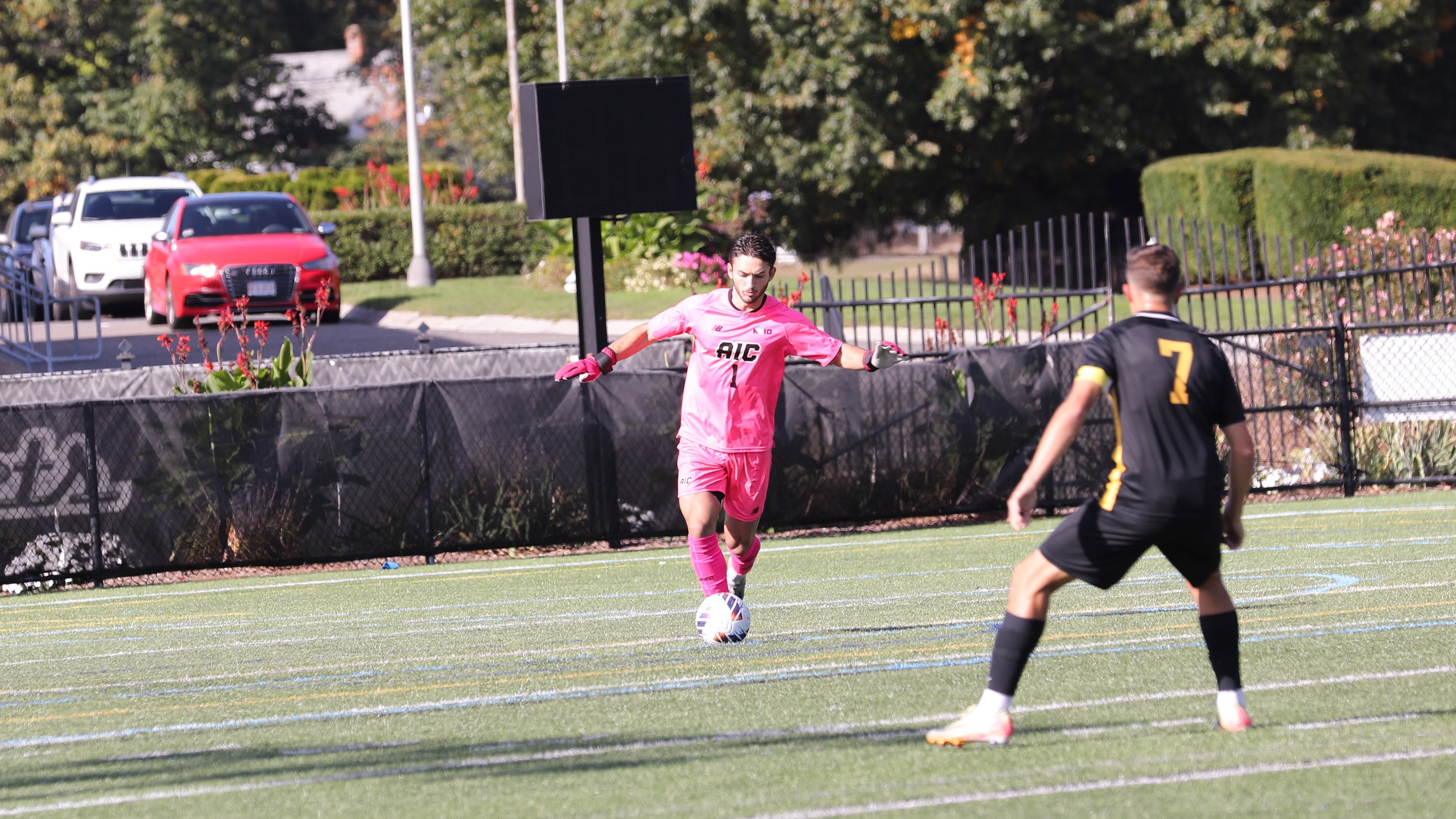 Men's Soccer falls in close contest at New Haven