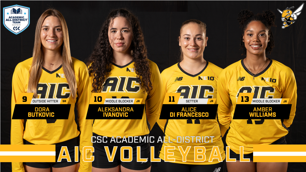 Four from Women's Volleyball named CSC Academic All-District